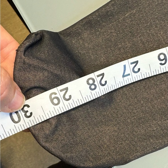 Heart polka dot super soft fleece lined high waist women's tights size XS - Picture 10 of 10